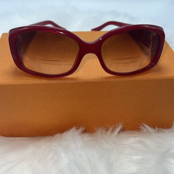 ❤️LOUIS VUITTON SOUPCON GM POMME D’AMOUR SUNGLASSES Z0076W - Picture 6 of 17